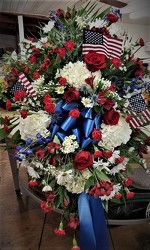 PatrioticSpray9995 from Amy's Flowers and Gifts in Dallas, GA