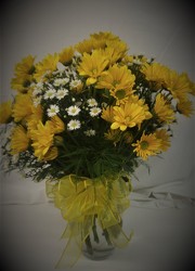YellowDaisyArr from Amy's Flowers and Gifts in Dallas, GA
